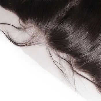 Brazilijos Žmonių Plaukų Pynimas Ryšulius su Priekinės Tiesiai Gamtos Remy Nėriniai Priekinio Uždarymo Remy Plaukų Pratęsimo Juoda Moterų
