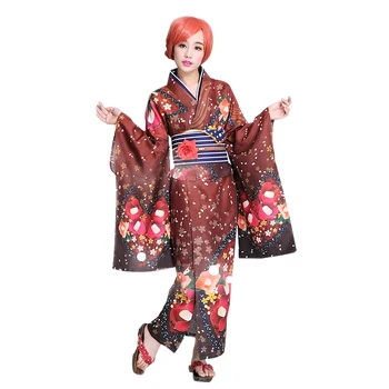Brdwn LoveLive mėnulio sausio Nozomi Tojo Hanayo Koizumi Umi Ayase Eli Kousaka Honoka Kostiumo kimono kostiumas