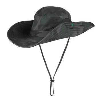 Bucket Hat Lengvas, Greitai Džiūstantis Sulankstomas Lauko skėtį nuo saulės Žvejo Kepurė Su Smakro String QJ