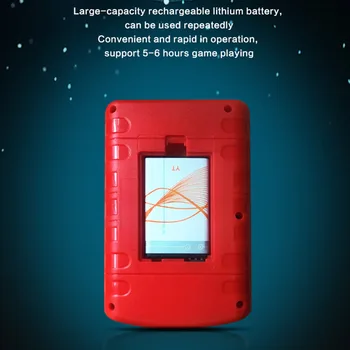 Built-In 500 Žaidimai Retro Mini Nešiojamą Žaidimų Konsolę 8-Bitų 3.0 Colių Spalvotas LCD Vaikų Žaidimo Žaidėjas