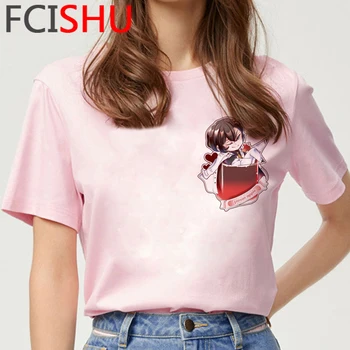 Bungou benamių šunų marškinėlius moterims grunge atsitiktinis 2021 pora estetinės t-shirt tumblr