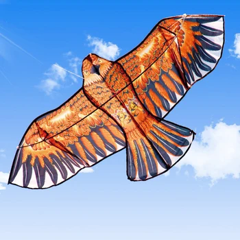 Butas Erelis Aitvaras Didelis Skristi, 3D 1.1 m Paukščių Kite Vaikams Paukštis Plaukioja Aitvarai Windsock Lauko Žaislai, Sodas Medžiaga Žaislai Vaikams