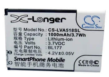 Cameron Kinijos 1000mAh Baterijos BL177 Lenovo A518