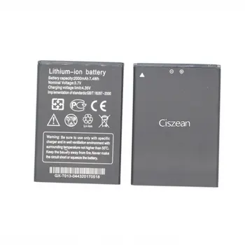Ciszean 20pcs/daug 2000mAh Pakeitimo Li-ion Baterija THL W200 W200s W200C Išmanųjį telefoną Batterie Bateria Batterij