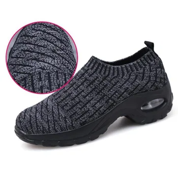 CY-10 Dizainerio batai moterų avalynė mados rinkinys, kvėpuojantis sportbačiai Plius dydis 42 plokšti batai minkšto dugno laisvalaikio bateliai