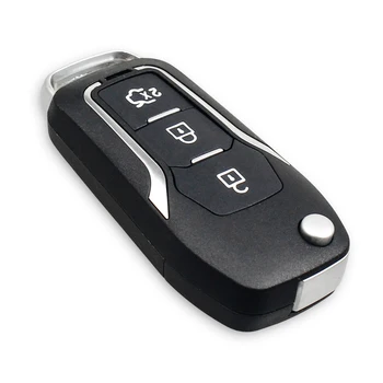 Dandkey Modifikuotų Pakeitimo Pagrindinių Automobilio Nuotolinio Flip Folding Keyless Klavišą 
