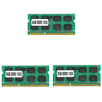 DDR3 PC3-10600 RAM 133Hz 204PIN 1,5 V SO-DIMM Nešiojamojo kompiuterio Atminties AMD/