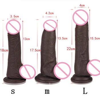 Didžiulis Silikono Analinis Seksas Didelis Įterpti Dildo Penis Penis Produktų Realus Erotika Seksas Moterys Užpakalis Žaislai Su Siurbimo Masturbacija Taurė