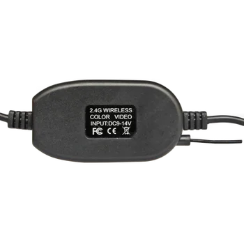 DIYKIT 2VNT 2.4 G Bevielio Perdavimo Automobilio Galinio vaizdo Atvirkštinio RCA Video Siųstuvas, Imtuvas, Automobilių Atsarginės Kameros LCD Monitorius