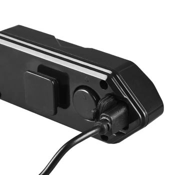 Dviračių užpakalinis žibintas USB Įkraunama Pažangaus Belaidžio Nuotolinio Valdymo Posūkio Signalo Lemputė Dropshipping