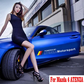 Dėl Mazda 6 ATENZA specialių automobilių lipdukas Aukštos Blizgus Vinilo Populiarus Lipdukas raidė asmenybės Automobilių Optikos Reikmenys
