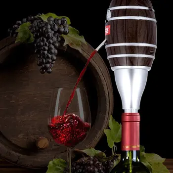 Elektros greitai pagirios decanter Efektyviai sumažina kartumo, raudonas vynas, šilkiniai jaustis lengva atlikti 1 vnt