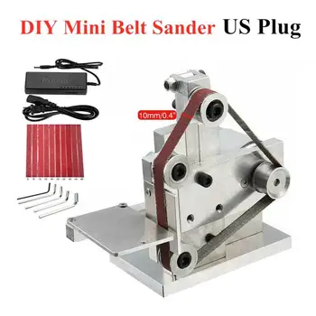 ES/JAV/UK Plug Malūnėlis Mini Electric Belt Sander