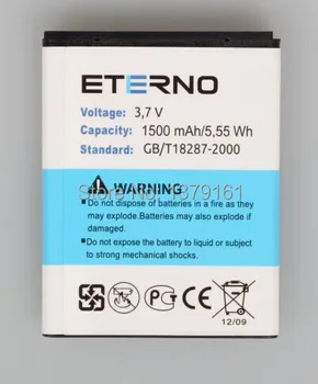 ETERNO EB484659VU Baterijos SAMSUNG Galaxy W I8150 S5820 W689 S5690 T759 I8350 S8600 M930 i110 R730 Telefono Baterijos 1500mAh