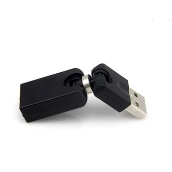 Etmakit Lankstus Swivel Susukimo Kampas 360 Laipsnių Besisukantis USB 2.0 Adapteris Keitiklis NK-Pirkiniai