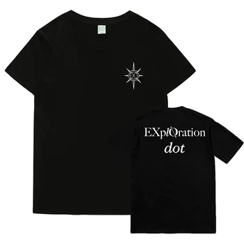 Exo tirti dot koncertas pačiu spausdinti marškinėliai kpop vasaros unisex o kaklo trumpomis rankovėmis t-shirt 4 spalvos
