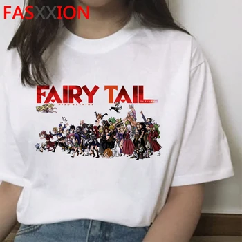 Fairy tail vasaros top viršų tees vyrų pora plius dydis harajuku derliaus marškinėlius (t-shirt pora drabužiai