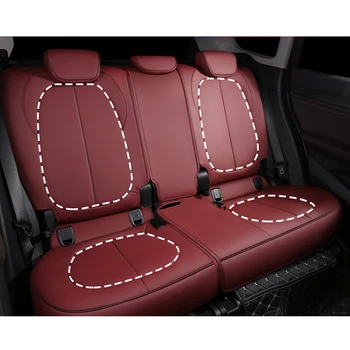 FUZHKAQI Užsakymą Oda automobilių sėdynės padengti Geely Emgrand EB7 Jingang Yuanjing GX7 GC7 GX2 UFO SC3 SC5 SC6 SX7 automobilių sėdynės apsaugoti