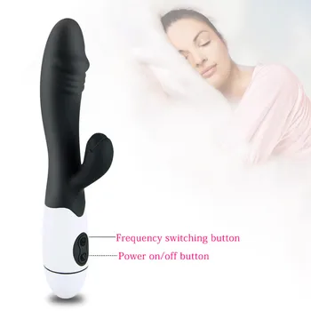 G Spot Dildo Vibratorius USB Įkrovimo sekso žaislai Moterims Makšties Orgazmas-Klitorio Stimuliatorius žaislai Suaugusiems Moterų Massager