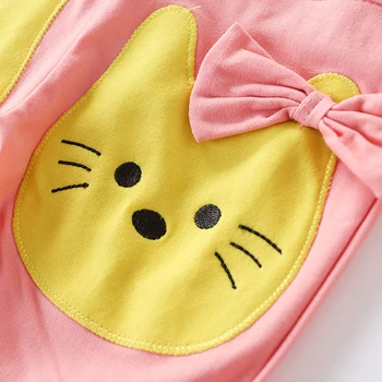 Gamintojai, tiesiogiai parduoti 2019 mergaitė animaciją kačių galva stiliaus kelnės bowknot medvilnės kokybės paieškos suma vaikai antblauzdžiai