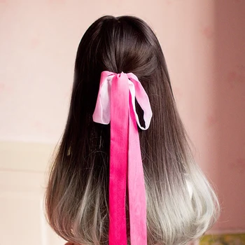 Gradientas senovės hanfu plaukų su plaukų virvę senovės kostiumai, šukuosena, plaukų aksesuaras-diržas Retro cos virvę