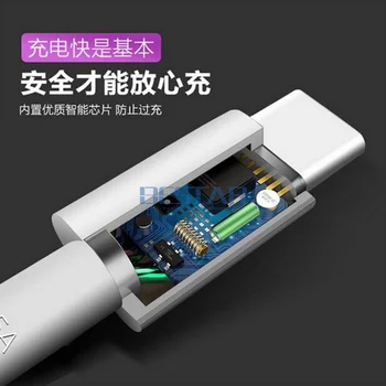 Greito Įkrovimo 5V 5A USB Tipo C 3.1 USB-C su USB 2.0 male vyrų Duomenų Įkrovimo Kabelis