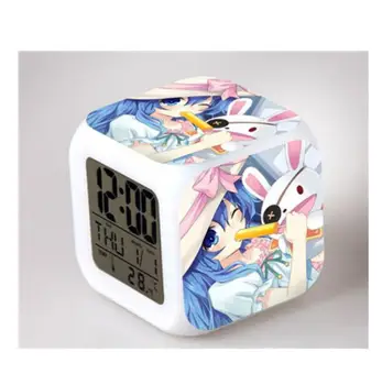 Gyva, Skaitmeninių Laikrodžių Mielas Anime Data Atsiskyrėlis Himekawa Yoshino Tobiichi Origami Tokisaki Kurumi Žadintuvas Pav Šviesą Žaislai