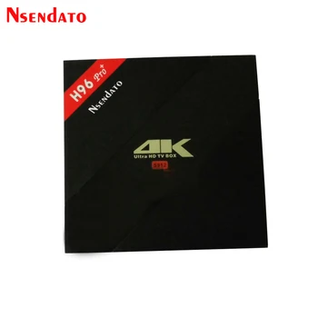 H96 Pro+ Android 7.1 TV Box Amlogic S912 Octa Core 3G/32G Android TV Box H. 265 BT4.1 KD16.1 4K Smart Media Player 