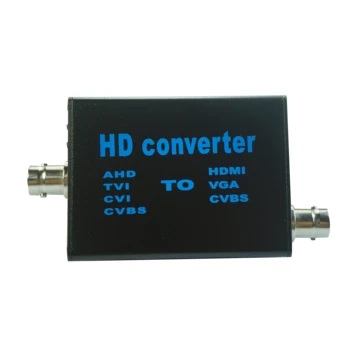 HAINAUT / TVI / CVI į HDMI konverteris HD bendraašius priežiūros vaizdo signalo kamera 1080p