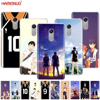 HAMEINUO Haikyuu Hinata išpuolių Anime Padengti telefoną Atveju Xiaomi redmi 5 4 1 1 2 3 3 pro PLUS redmi 4 pastaba 4X 4A 5A