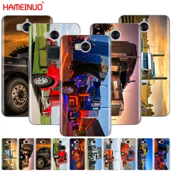 HAMEINUO Peterbilt Sunkvežimių mobilųjį telefoną Padengti Atveju huawei honor 3C 4X 4C 5C 5X 6 7 Y3 Y5 Y6 2 II Y560 2017