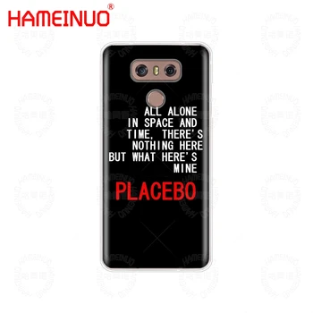 HAMEINUO Placebo Roko Grupė atveju telefono dangtelis LG G7 K6 G6 MINI G5 K10 K4 K8 2016 2017 X 2 GALIOS V20 V30 2018