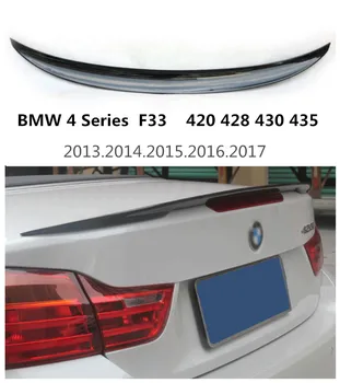 HLONGQT Anglies Pluošto Spoileris BMW 4 Serijos F33 420 428 430 435..2016.2017 Aukštos Kokybės Automobilių P Stiliaus Auto, Spoileriai