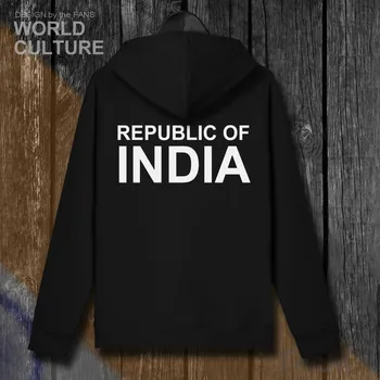 Indijos respublikos IND Indijos vyrai užtrauktukas fleeces hoodies žiemos megztiniai vyrams švarkai ir tautos drabužių šalies megztinių, paltų