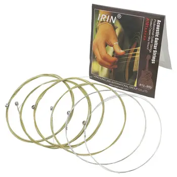 IRIN A101 Plieno Core Akustinės Gitaros Stygos 0.012-0.053 Colių