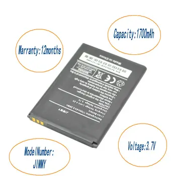 ISkyamS 1x 1700mAh Aukštos Kokybės Pakaitinis Li-ion Baterija +Universalus Kroviklis Wiko Jimmy Batterie Batterij Bateria
