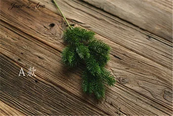 Jane Z Ann 3 Rūšių Kalėdų Pušies Šakos, Dirbtiniai Augalai, Uogų Pušies Naujagimių Fotografijos Prop