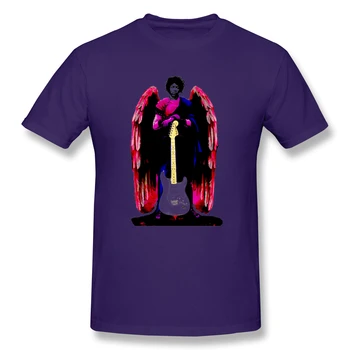 Jimi Hendrix Ir Red Wings Puloveris Prakaito Vyrų Pagrindinio trumpomis Rankovėmis T-Shirt Juokinga R249 Marškinėlius Eur Dydis