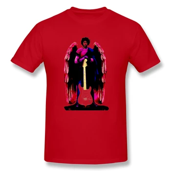 Jimi Hendrix Ir Red Wings Puloveris Prakaito Vyrų Pagrindinio trumpomis Rankovėmis T-Shirt Juokinga R249 Marškinėlius Eur Dydis