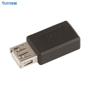 Juoda Didmeninė Mini USB 5pin Female USB A-Type 2.0 Female Jungtis Išplėtimo Plokštę 300pcs/daug