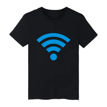 Juokinga, Nemokamas WiFi marškinėliai spausdinti sporto mados hip-hop, gatvės stiliaus vyrų, moterų, t marškinėliai atsitiktinis topai marškinėliai trumpomis rankovėmis t-shirt