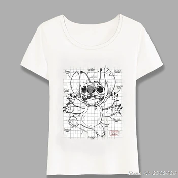 Juokingas Animacinių Filmų Dalek Planą, Print T-Shirt Vasaros Mados Moterų Marškinėliai Atsitiktinis Mergina Viršūnes Experiment 626 Dizaino Moteris Tees Harajuku