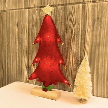 Kalėdų Dekoracijos Namų Dekoravimo Viešbutis, Prekybos Centras Darbalaukio Kabineto LED Žibintai Mielas Kūrybos Naujas Spalvingas Medis Su Bazės