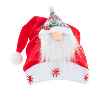 Kalėdų Skrybėlę, Santa Hat, Kalėdų Atostogų Skrybėlę Suaugusiems, Unisex Komfortą Bžūp