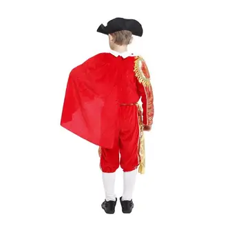 Karnavalas Halloween Kostiumai Vaikams, Vaikų ispanijos Matador Cosplay Ispanija Jautiskovotier Kostiumas Berniukui Berniukai