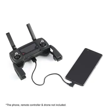 KARŠTO USB OTG Kabelį, Tipas C (Žaibo USB Duomenų Kabeliu Linija DJI Mavic Pro Oro Kibirkštis Drone Nuotolinio valdymo pultelis RC Modelio Dalys