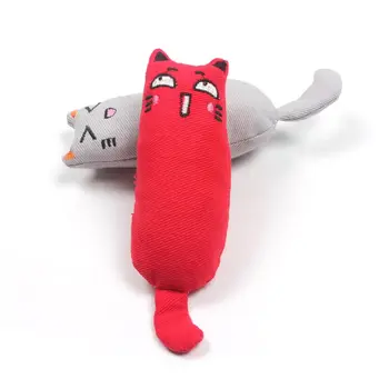 Katė Šlifavimo Katžolių Žaislai Pet Kačiukas Kramtyti Žaislas linksmas Interaktyvus Pliušinis Katė Žaislas 1PC
