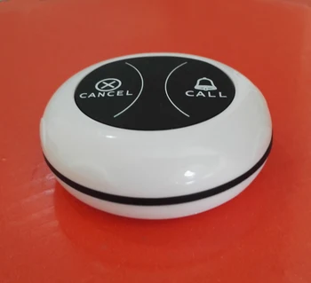 Kepsnys parduotuvės Klientų skambinimo sistemos belaidžio nuotolinio valdymo buzzer (1 touch 