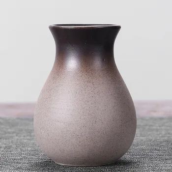 Keramikos Vaza, Paprasta Apdaila Darbalaukio Keramikos Mažų Gėlių Namų Retro Hydroponic Gėlių Kompozicijų Japonų Stiliaus Kūrybiškumą