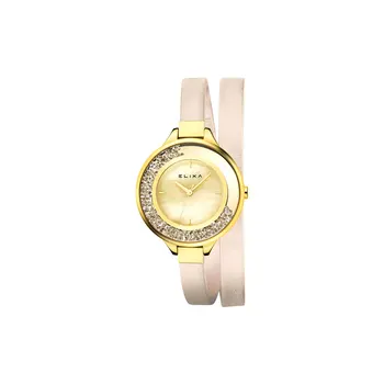 Kvarciniai Laikrodžiai Elixa už moterų E128-L534 Laikrodžiai Moteris Žiūrėti Apyrankę, Laikrodį ant Riešo Žiūrėti ponios